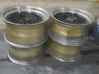BBS RIM FOR SALE 15 SIZE 4/100/114 BRAND NEW ALMOST 1 TIME USED
