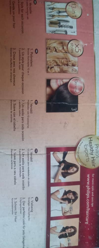 USED PHILIPS HAIR STYLIST