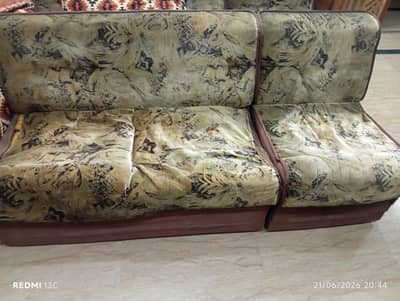 6 Seater sofa used