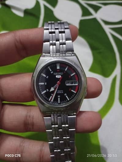 Seiko 5 original and automatic watch