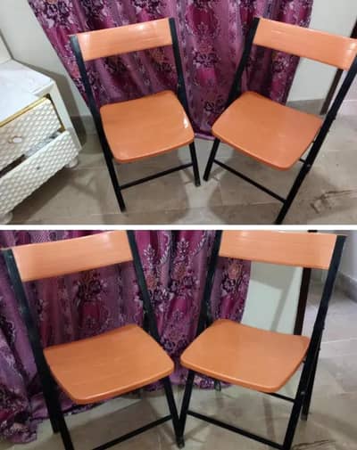 Folding chairs