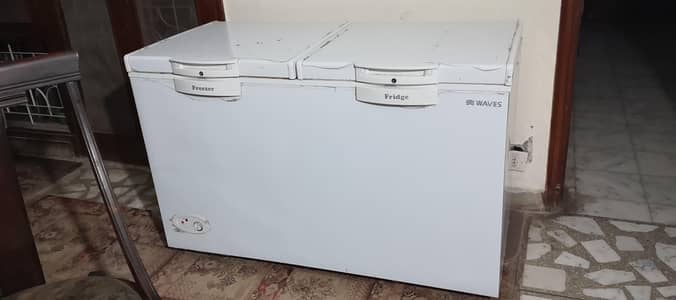 Freezer with fridge