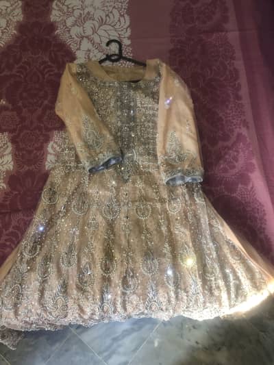 Latest Bridal Maxi Dress-S/M-like new-10/10 FSD/ khurrianwala