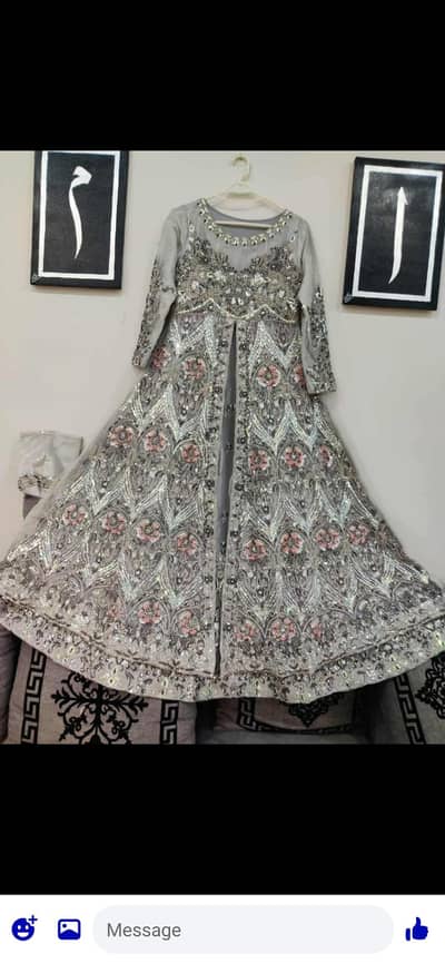 designer bridal maxi