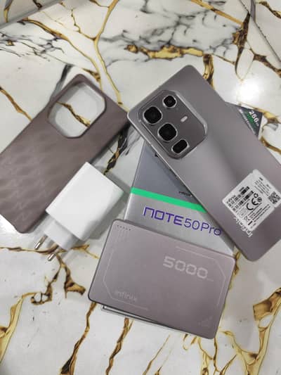 Infinix Note 50 Pro 12+6/256Gb PTA approved with Full Packing