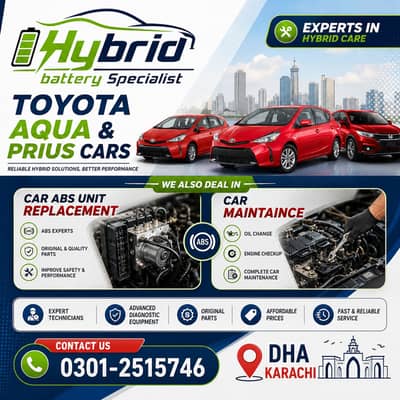 Hybrid Battery ABS Cell  Lithium Ion  Honda/Toyota Hybrid Battery