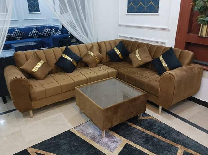 پرانے صوفے کا کپڑا چینج کرائیے وہ بھی اپنے گھر پر 15