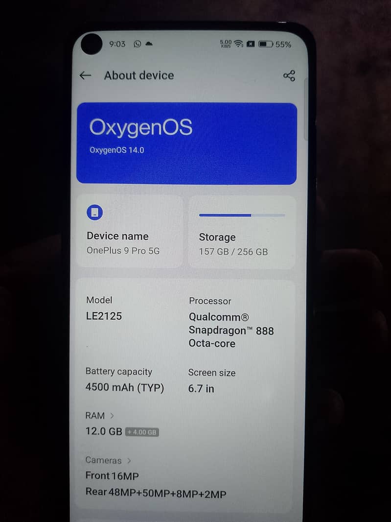 One Plus 9 Pro 6