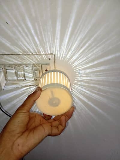 Modern Decorative LED Wall Lamp – Starburst Light Effect
