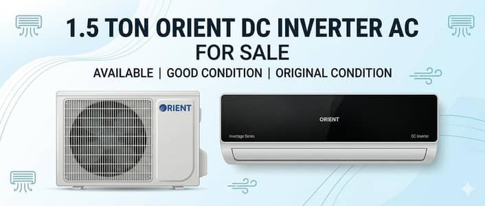 Orient Dc inverter 1.5 ton