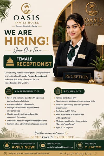 Receptionist