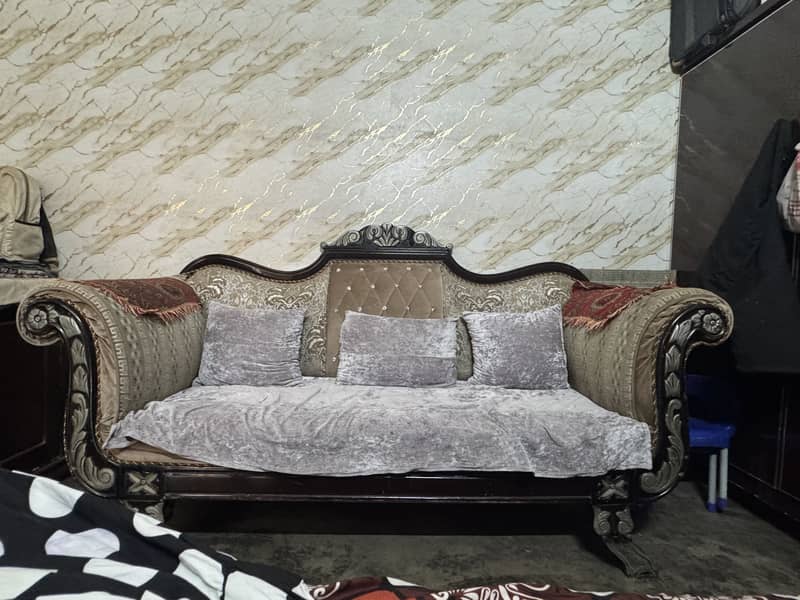 Bed sofa dressing table 1