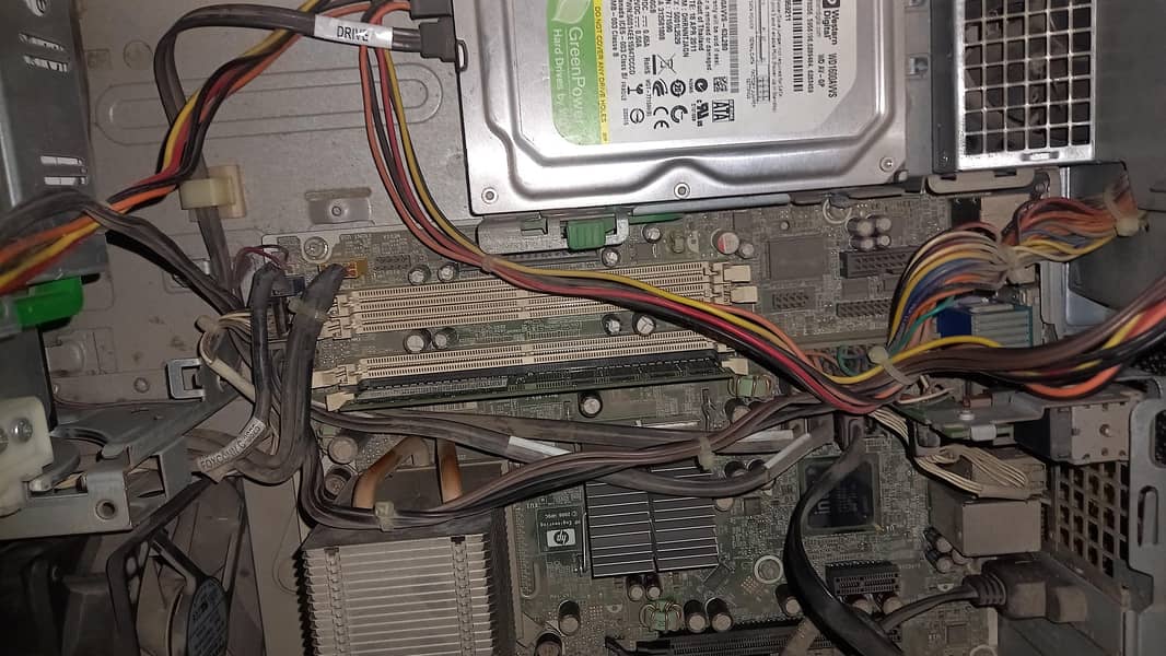 computer hp core 2 dou 1