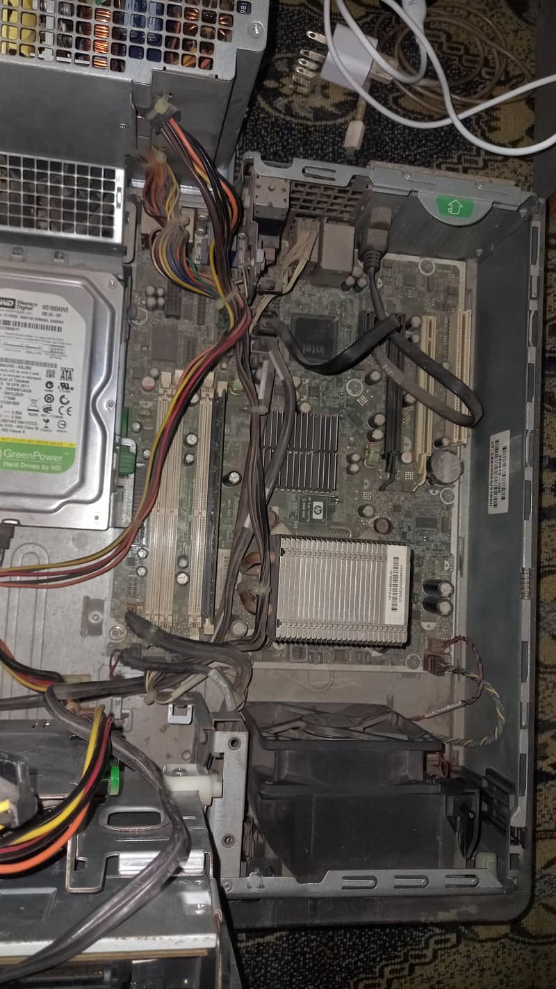 computer hp core 2 dou 2