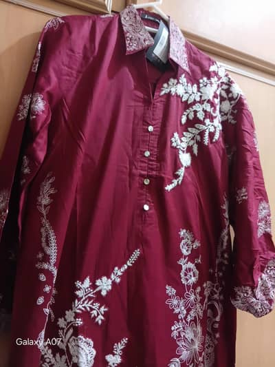2 piece embroidery suit