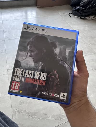 Last of us part II Remastered & battlefield V Brand new condition ps5