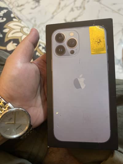 I phone 13 pro max 256 gb (Siera Blue)
