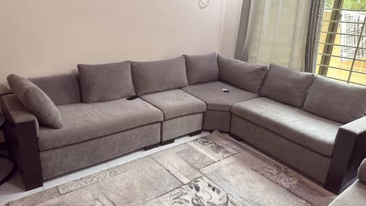 L shape sofa set for sale