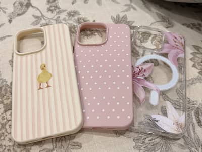 Brand New iPhone 16 Pro Max Cases – Set of 3 