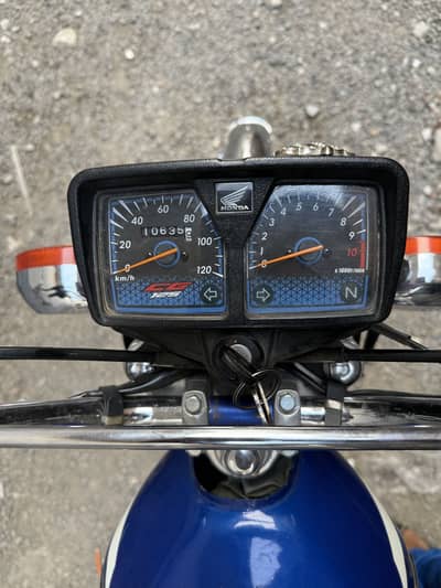 Honda 125 Model 2025 Blue
