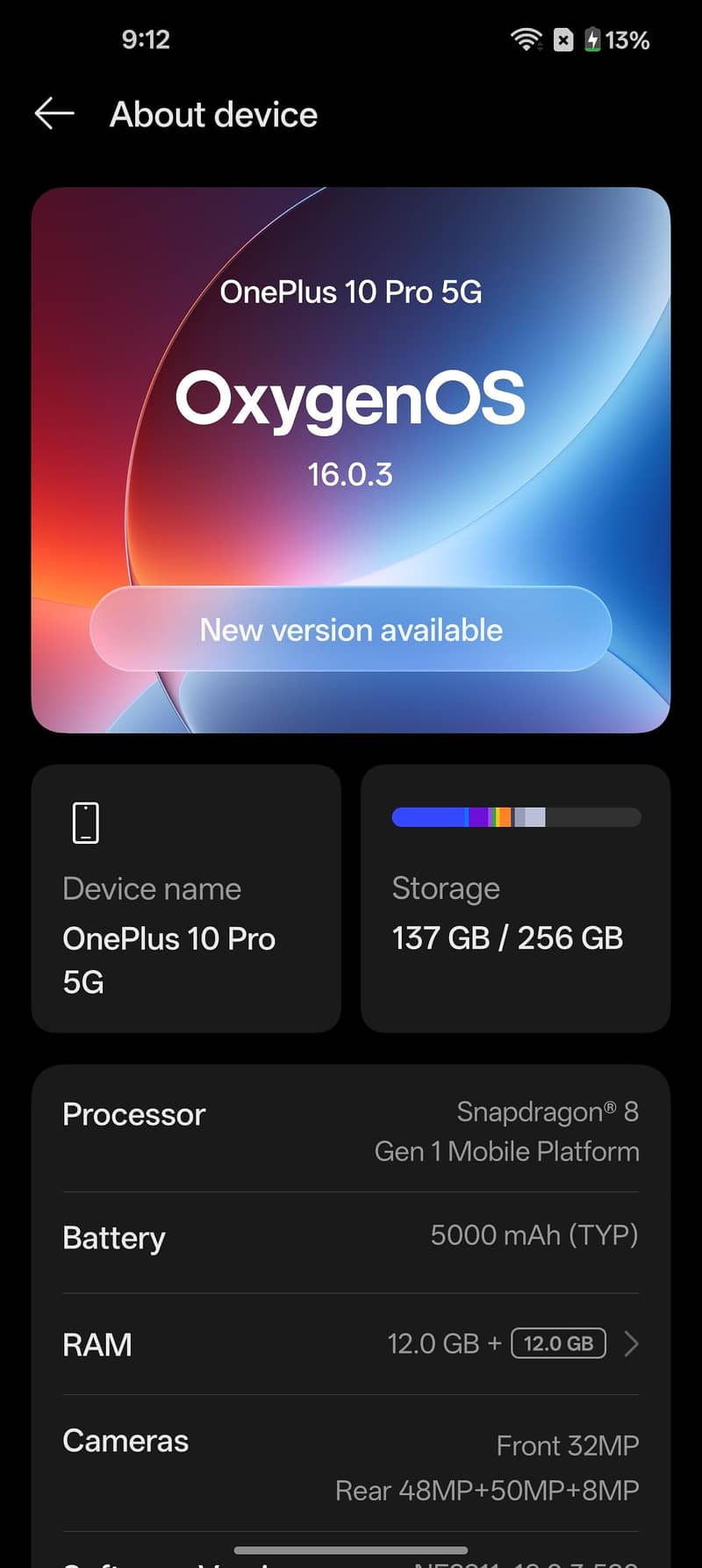 One Plus 10 Pro 4