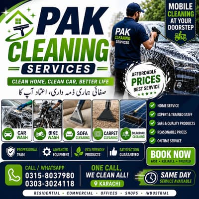Pak cleaning service home office sofa carpet