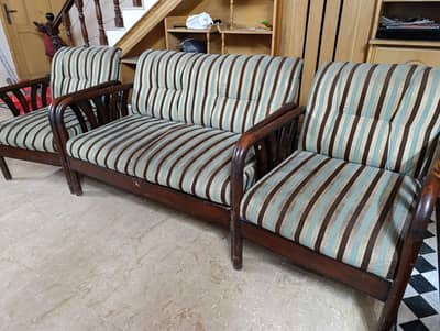 Sheesham wood 7 seater  sofa Urgent sale