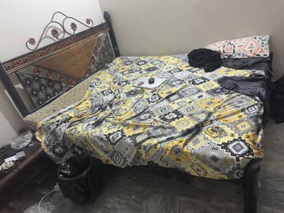 IRON DOUBLE BED