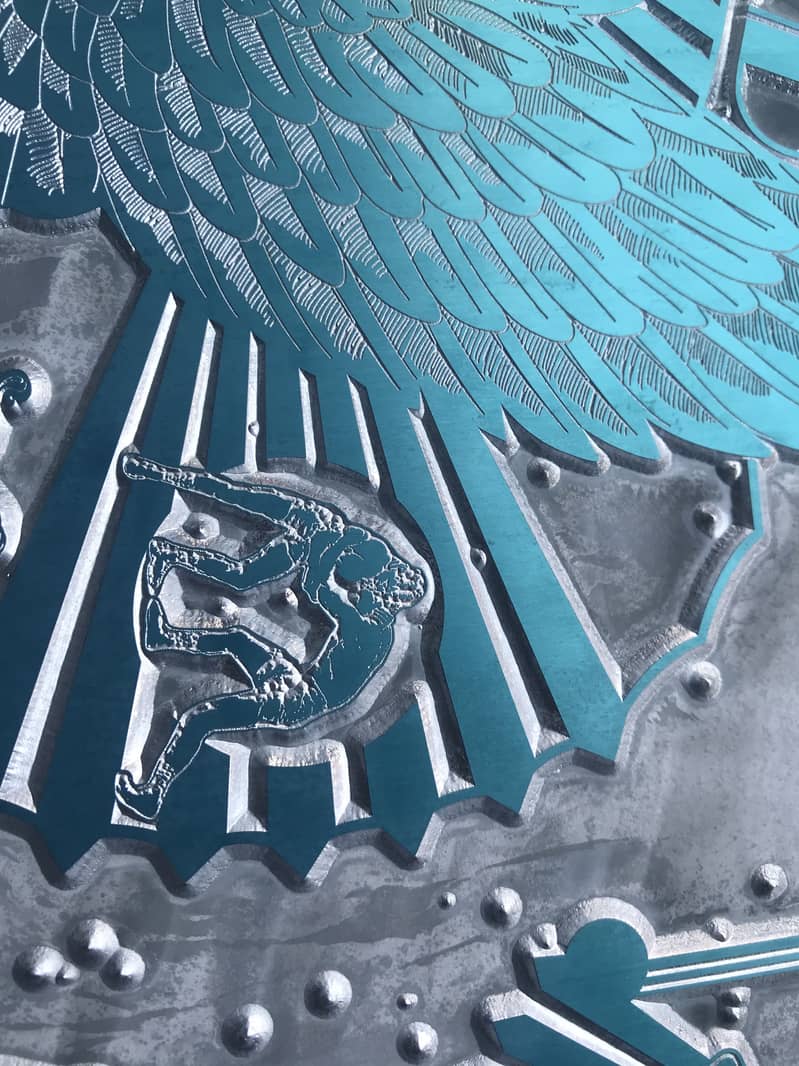 Zinc etching machine 11