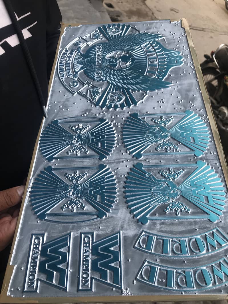 Zinc etching machine 17