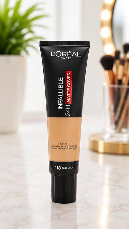 L'Oreal Paris Infallible 24H Matte Cover Face Foundation - SPF 20