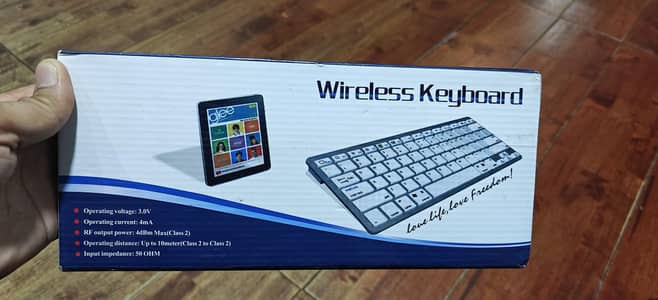 Wireless Bluetooth Keyboard for Computer/Tab/Phone