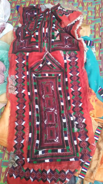 Authentic Balochi Hand Embroidered Suit | Premium Handcrafted Work