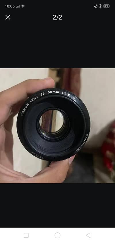 50 mm lens argent sale