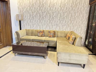 L shape sofa