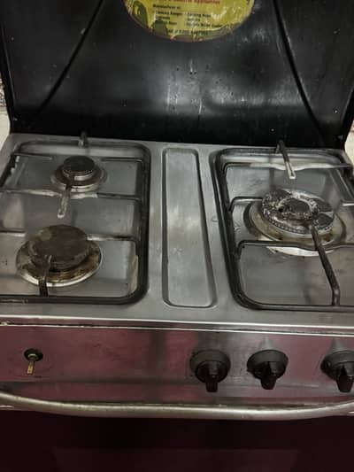 3 stove. Hot box and grill box with very good condition