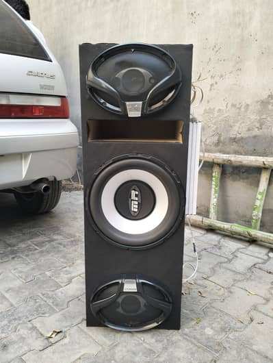 JN666 4000WATTS amplifier MR ka buffer and kenwood k speakers