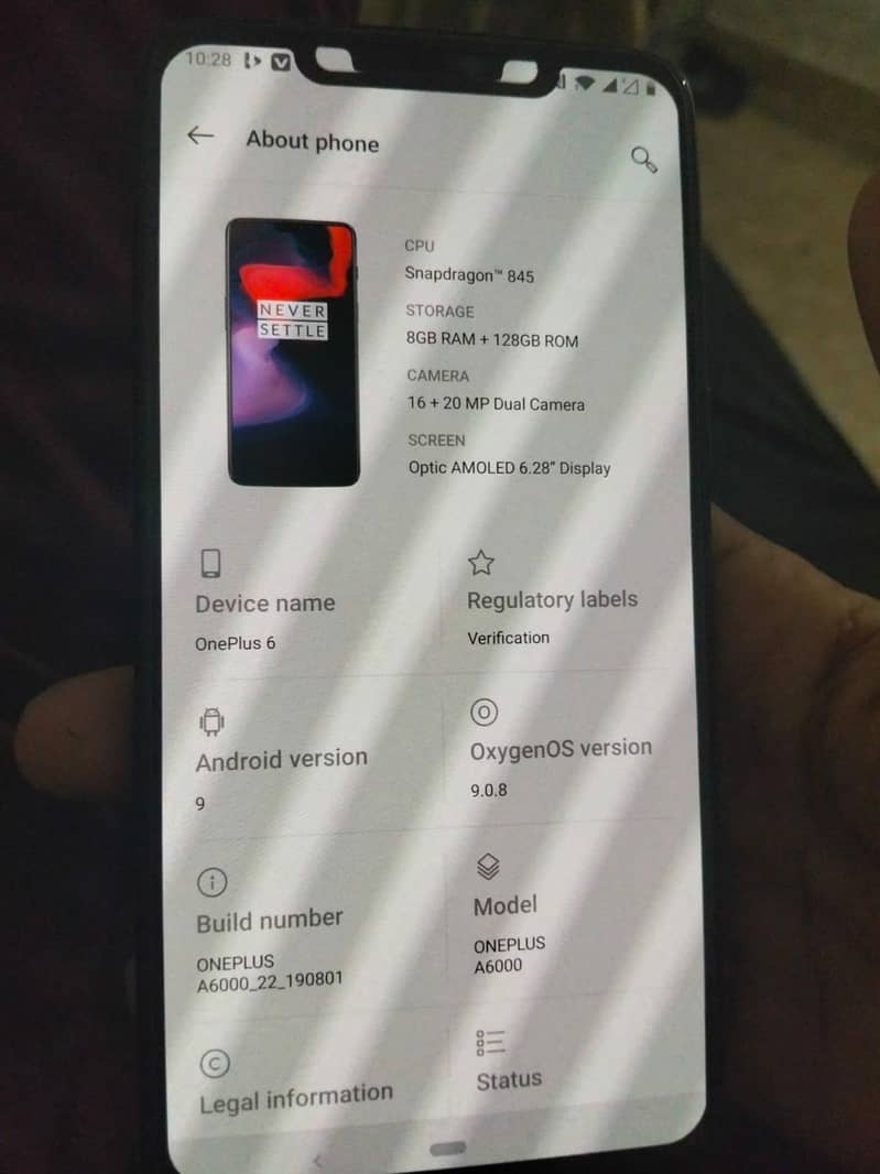One Plus 6 5