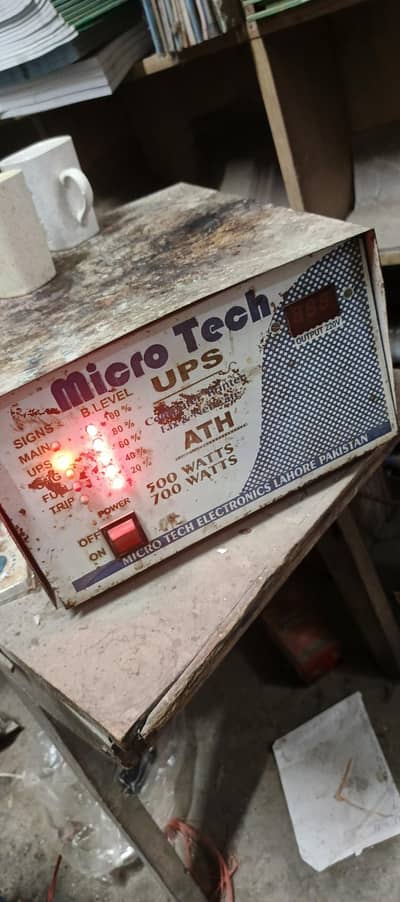 UPS with battery
