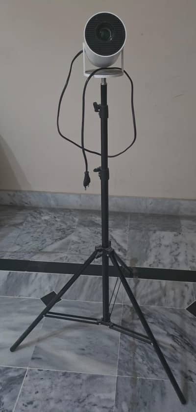 HY300 PRO with VisionMount Tripod for Projector