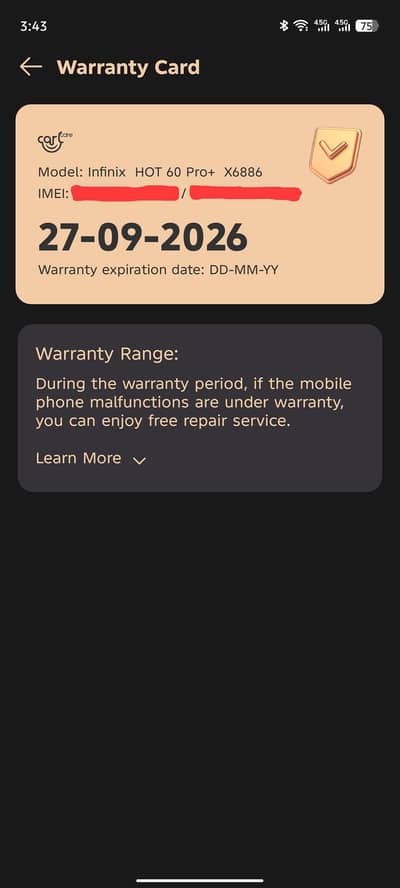 Infinix hot 60 Pro +