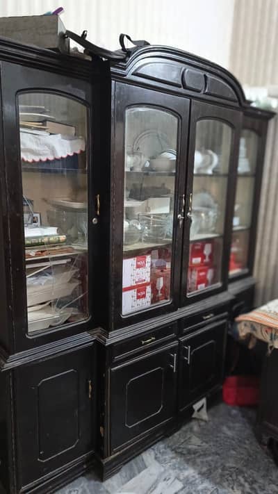 dressing table & show case