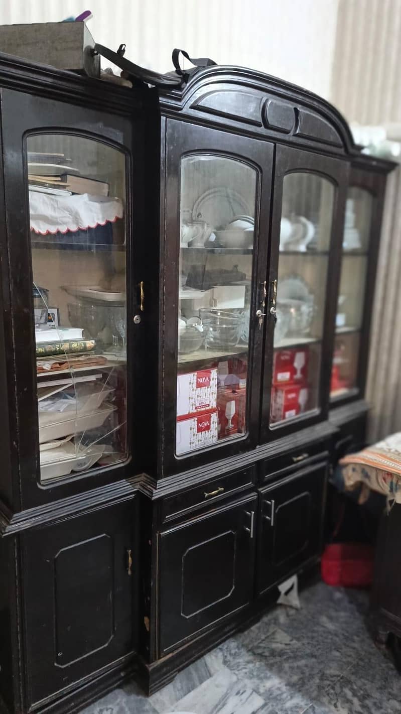 dressing table & show case 0