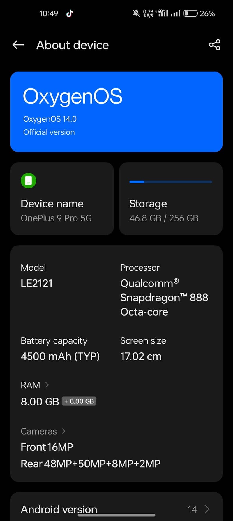 One Plus 9 Pro 5