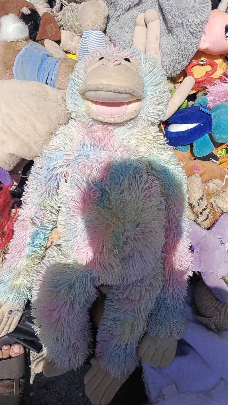 Hand held monkey puppet 0