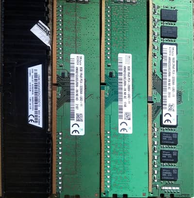Corsair Vengeance LPX 8GB DDR4  l  SK hynix 16GB DDR4 (Made in Korea