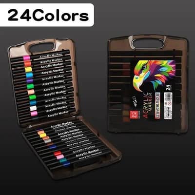 24 pcs of markers!