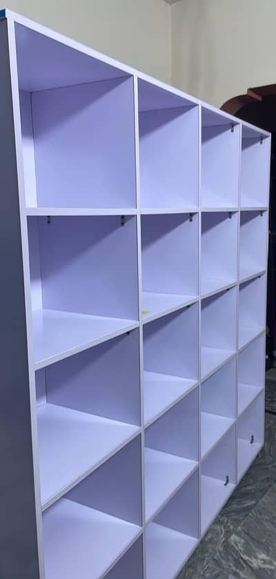 wooden cabinet with tyres