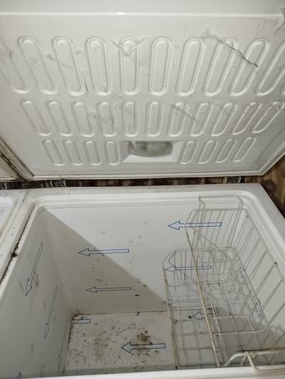 Waves Twin Door Deep Freezer & Fridge for Sale (Dual Compartment)
