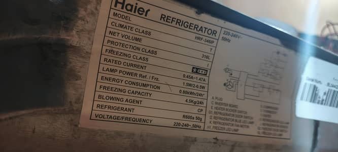 haier new freeg full wranty coper vip cooling 10 b 10 inventor